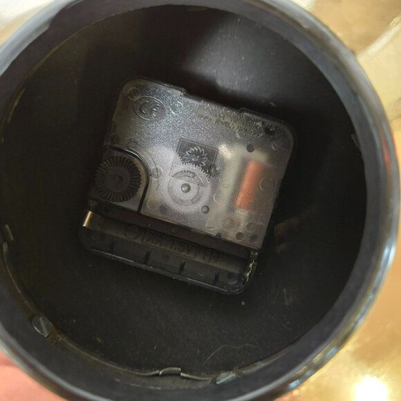 Deco 79 Stainless Steel Analog Table Clock SILENT Bell Style Decorative Top 7x5" - Picture 7 of 11